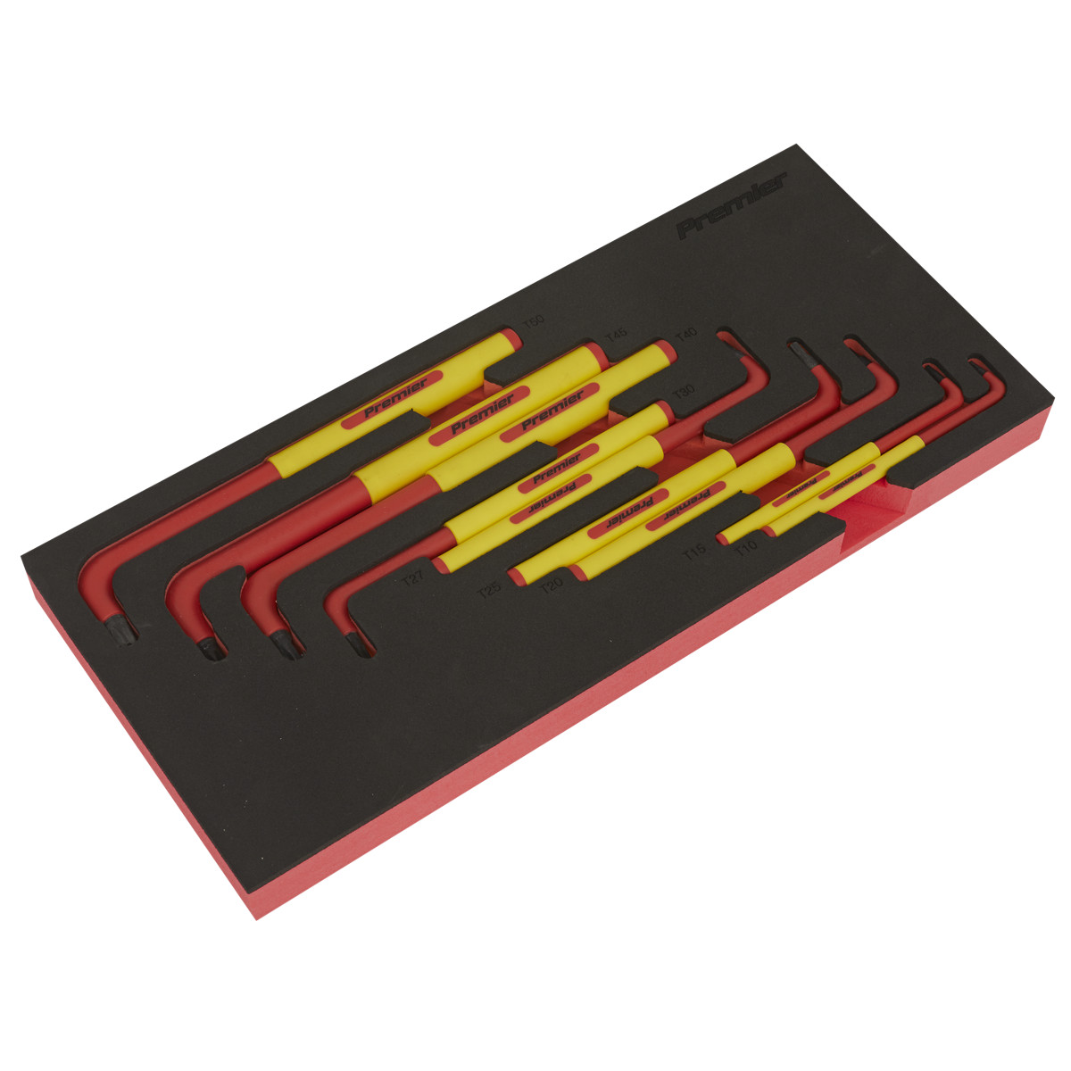 • TBTE08 - 5pc Insulated Nut Driver Set with Tool Tray - VDE Approved