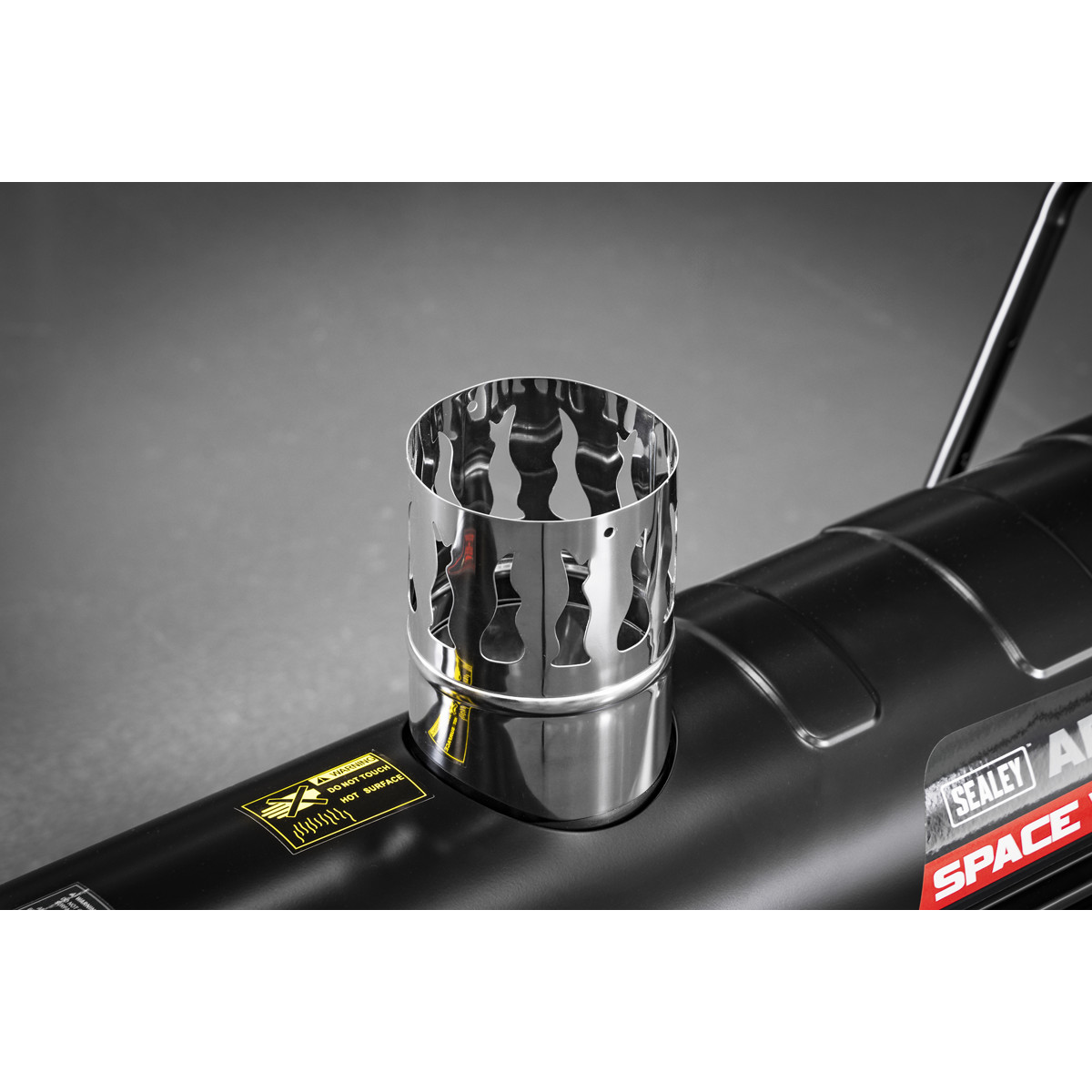 Sealey Space Warmer Indirect Kerosene/Diesel Heater with Wheels 68,000Btu/hr ABI600