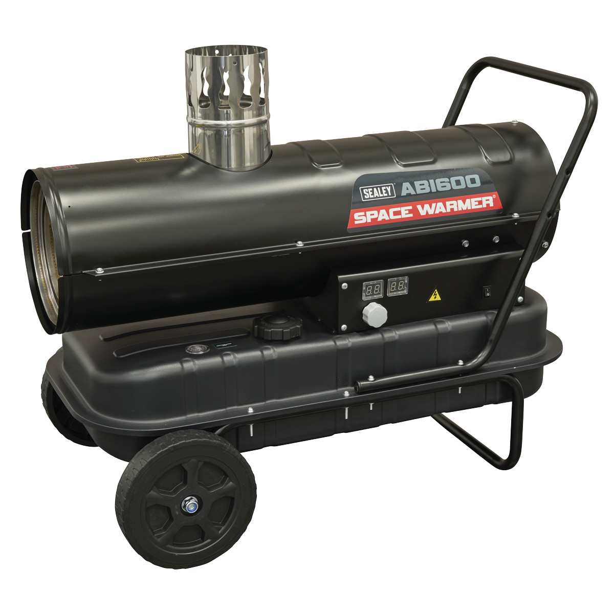 Sealey Space Warmer Indirect Kerosene/Diesel Heater with Wheels 68,000Btu/hr ABI600