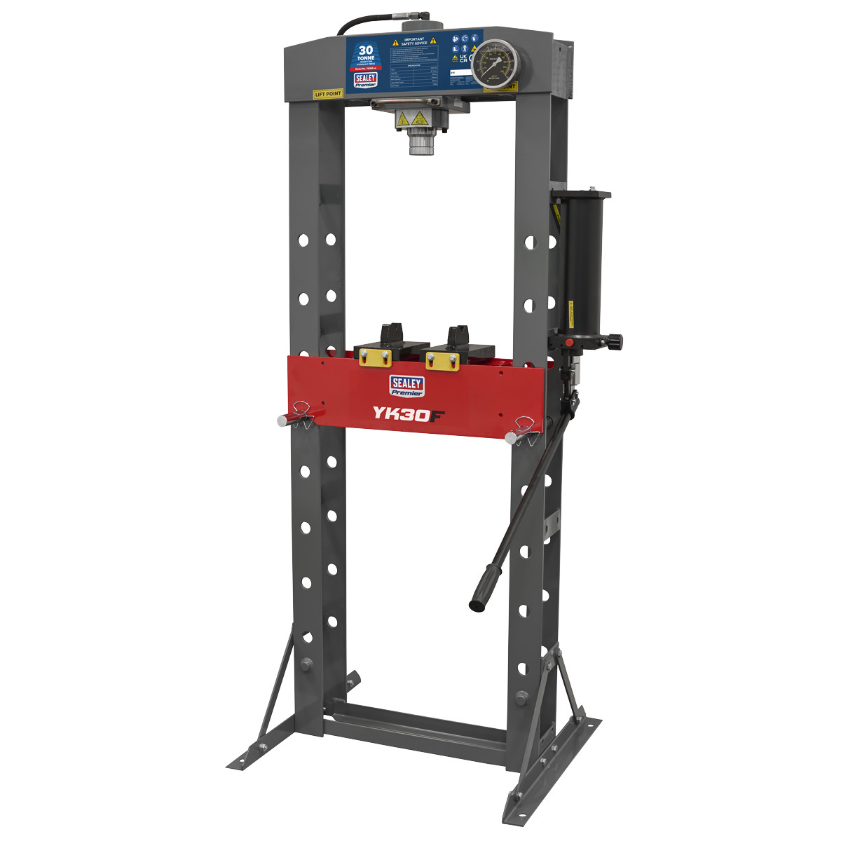 Sealey heavy duty Hydraulic Floor Type Press YK30F
