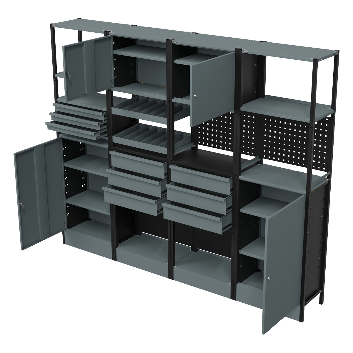 Sealey Modular Storage System Combo 2.32m APMRSTACK2