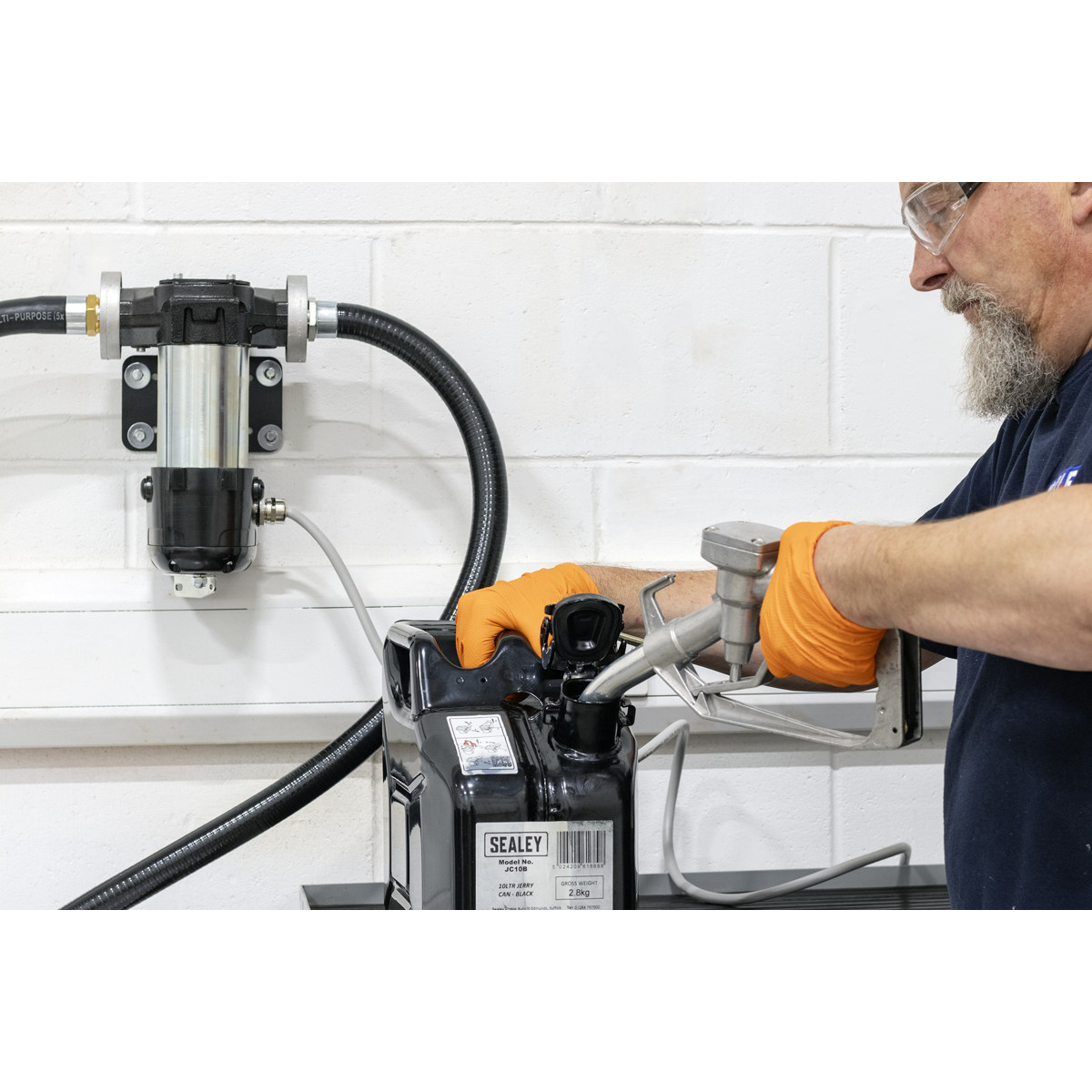 Sealey diesel 24v electric pump kit