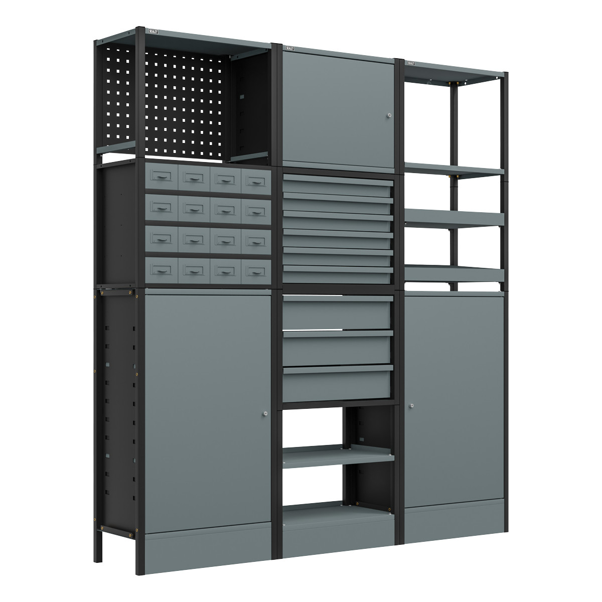 Sealey Modular Storage System Combo 1.74m APMRSTACK1