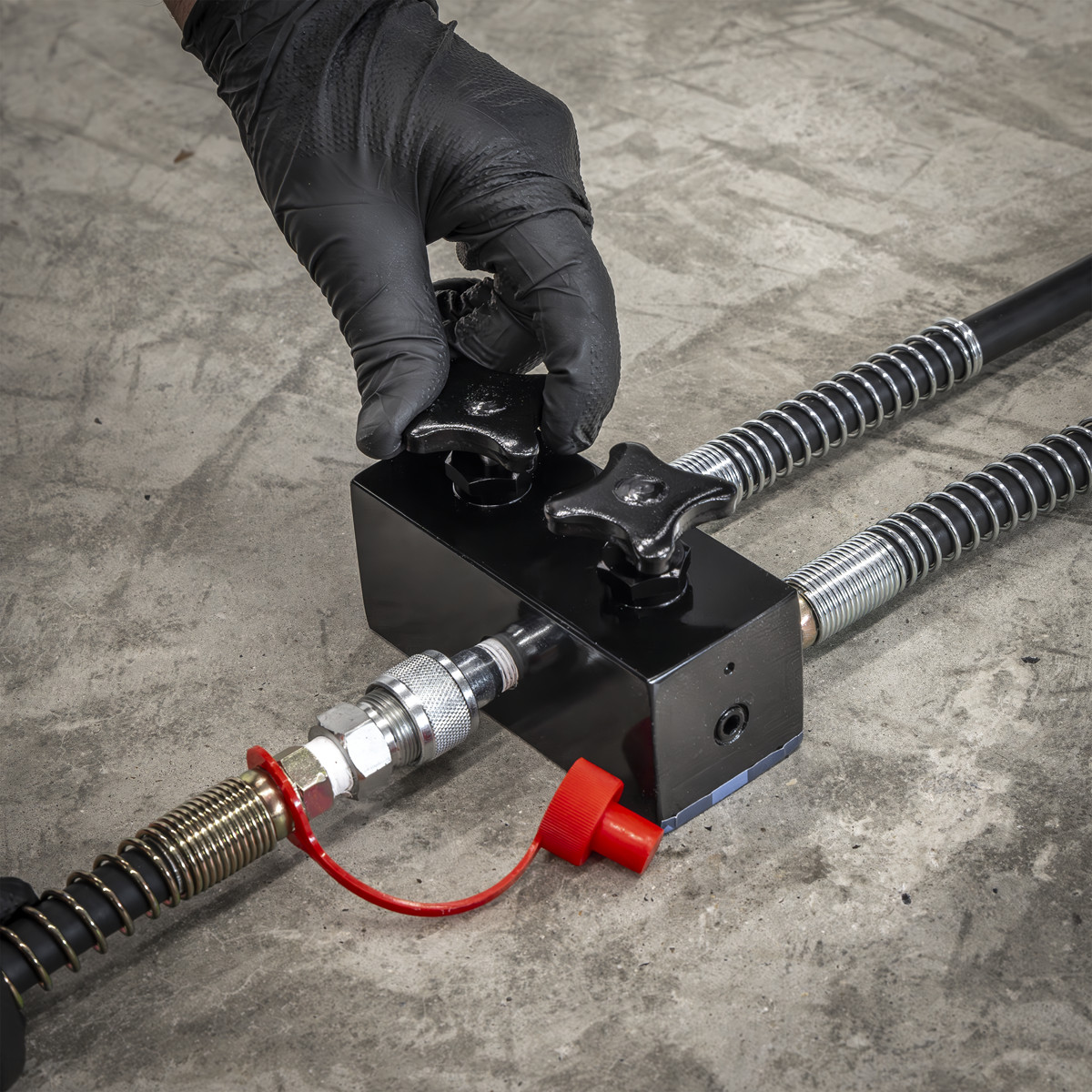 Sealey Hydraulic Floating Brake Disc Press 14 Tonne CV050