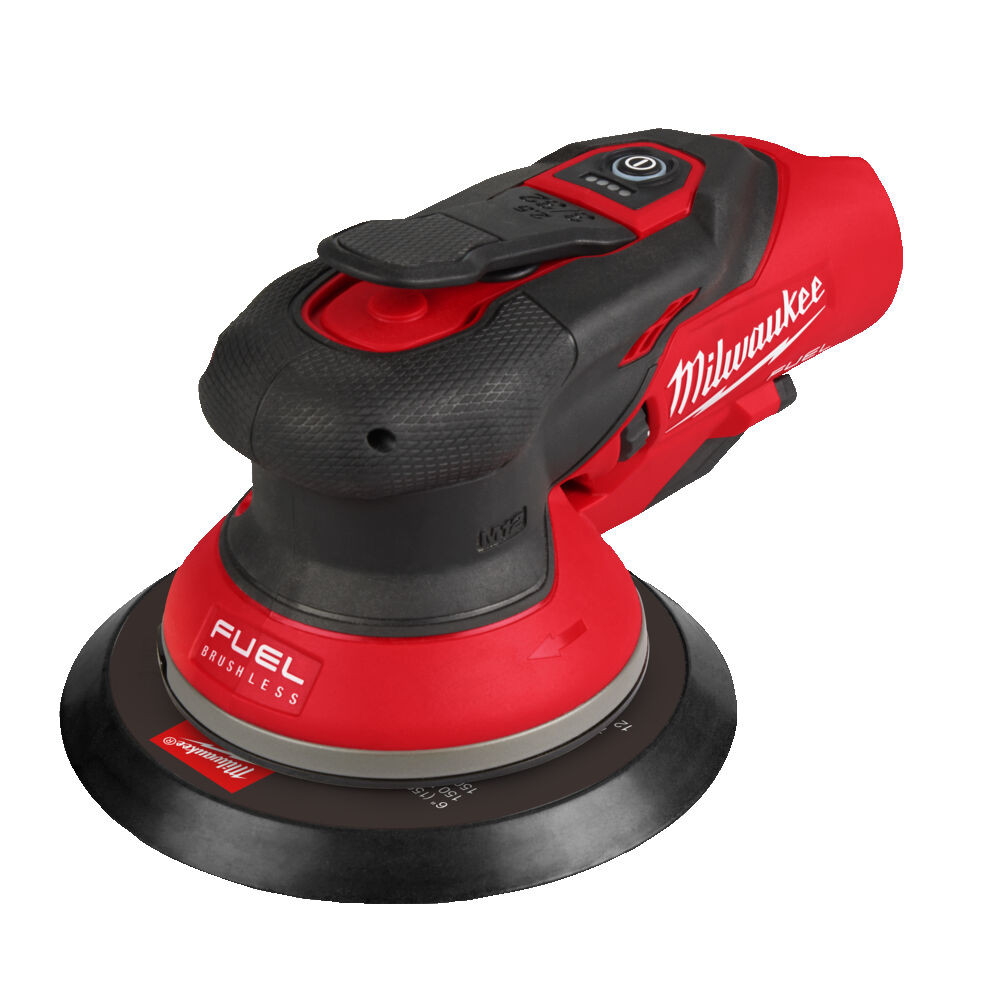 Milwaukee M12 Fuel M12FROS2.5 150mm Random Orbital Sander With 2.5mm Orbit