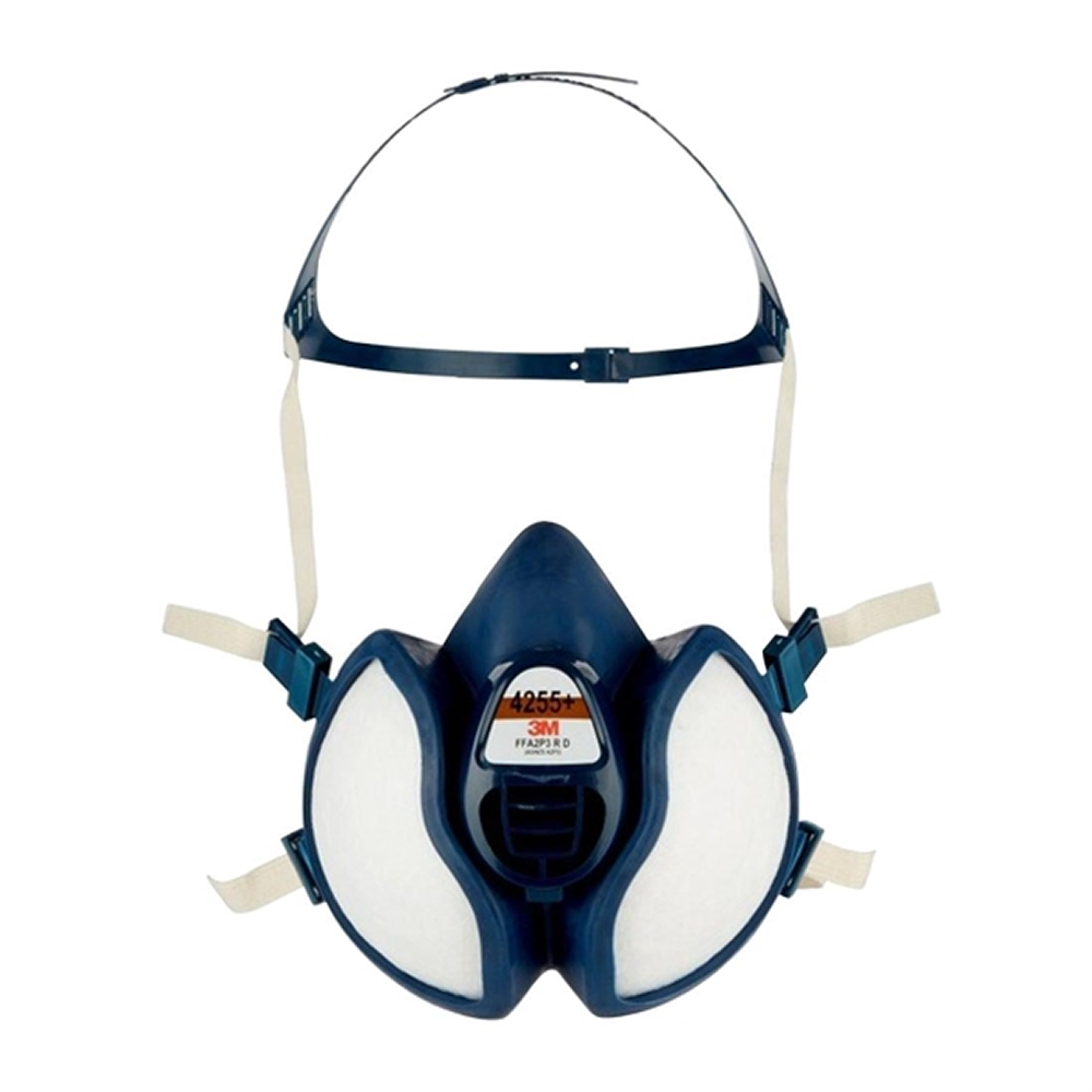3M 4255+ Reusable Half-Face Respirator with Integrated Filters