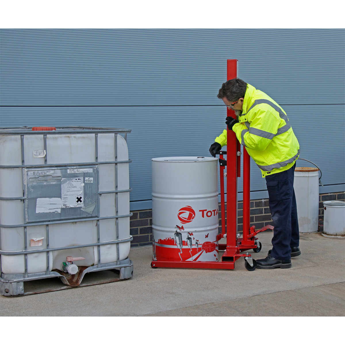 Sealey Hydraulic Drum Truck & Van Loader 205L DH03