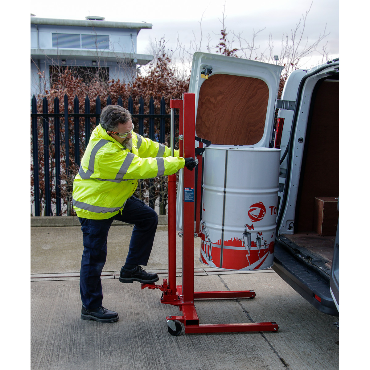 Sealey Hydraulic Drum Truck & Van Loader 205L DH03