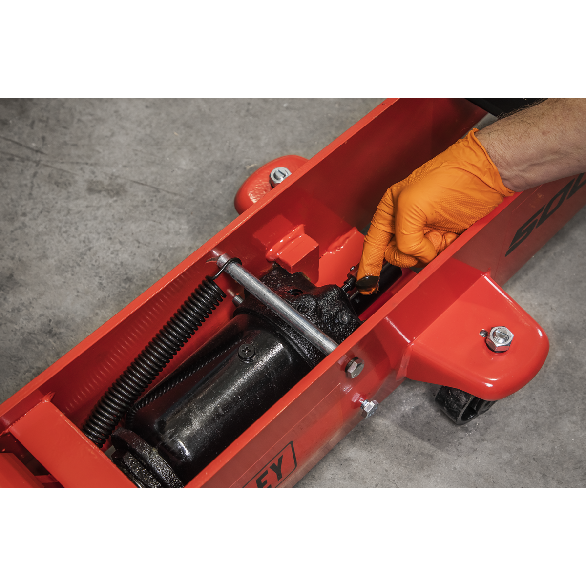 Sealey Premier Long Reach Trolley Jack 5 Tonne 5001