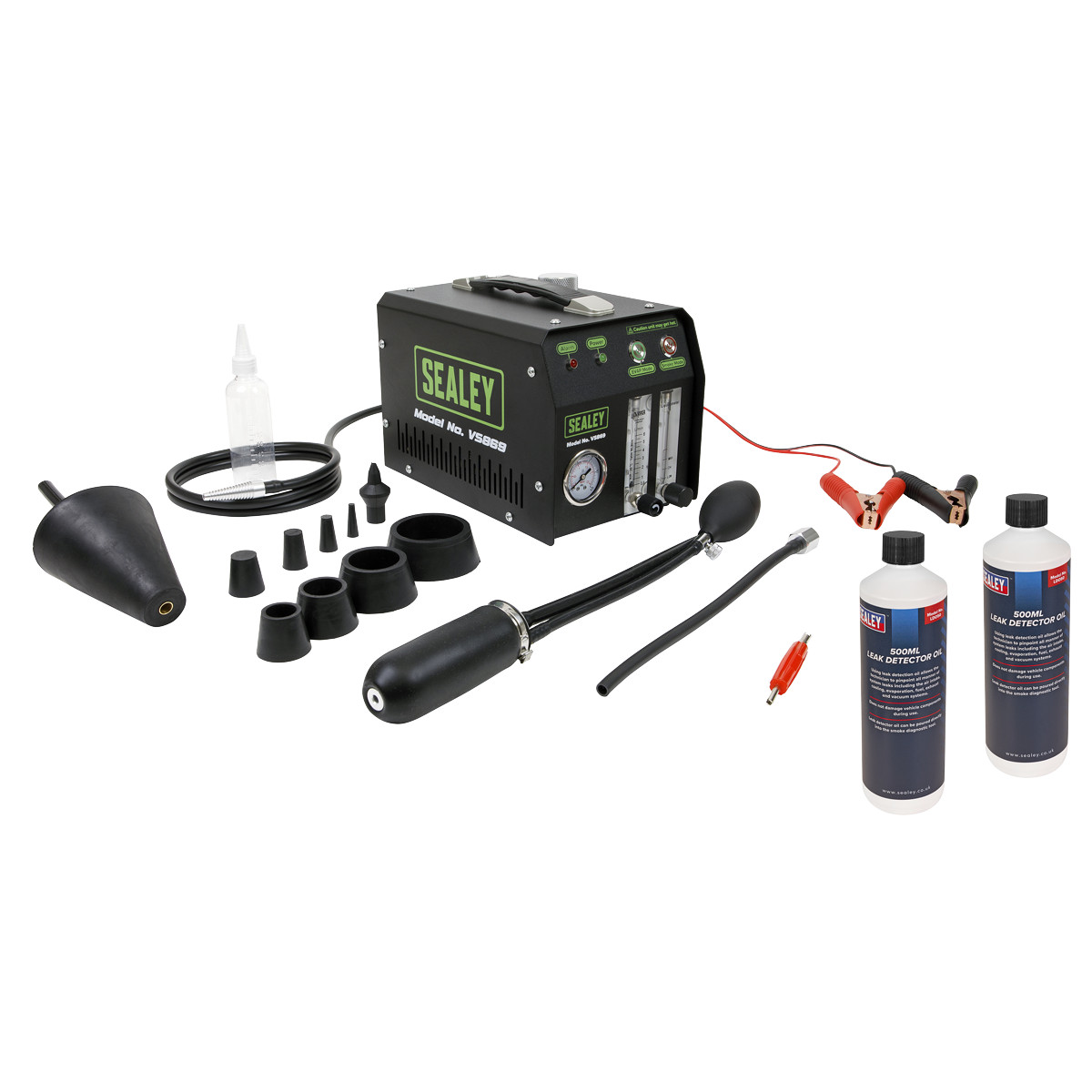 Sealey EVAP Leak Detector Smoke Diagnostic & Leak Detector Oil Kit VS869KIT