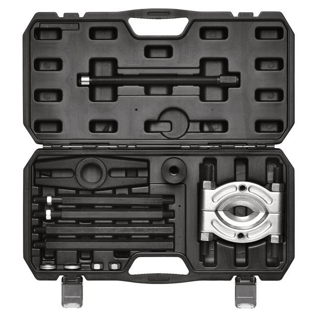 Bearing Separator and Puller is a set of tools designed to aid in the removal of bearings from machinery and equipment