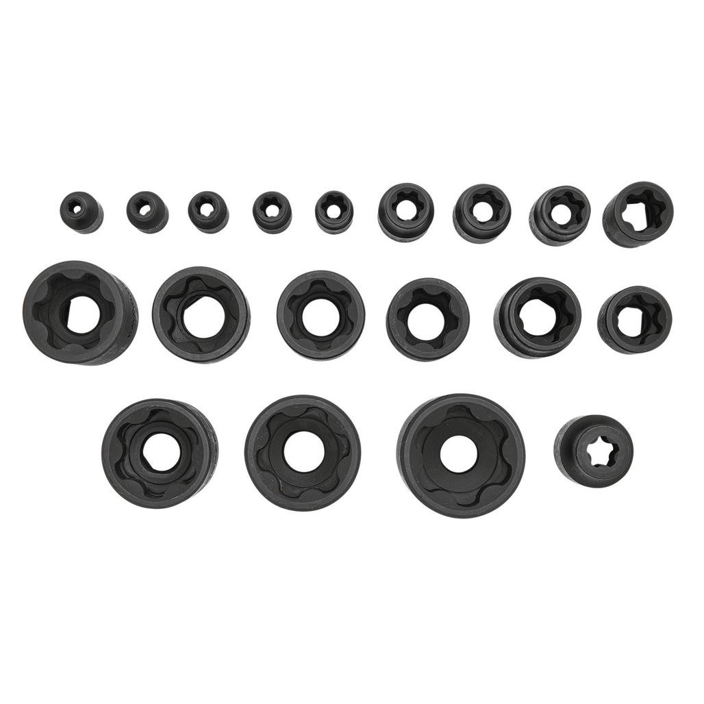 Special 5-point socket for Tesla® battery pack screw remova
