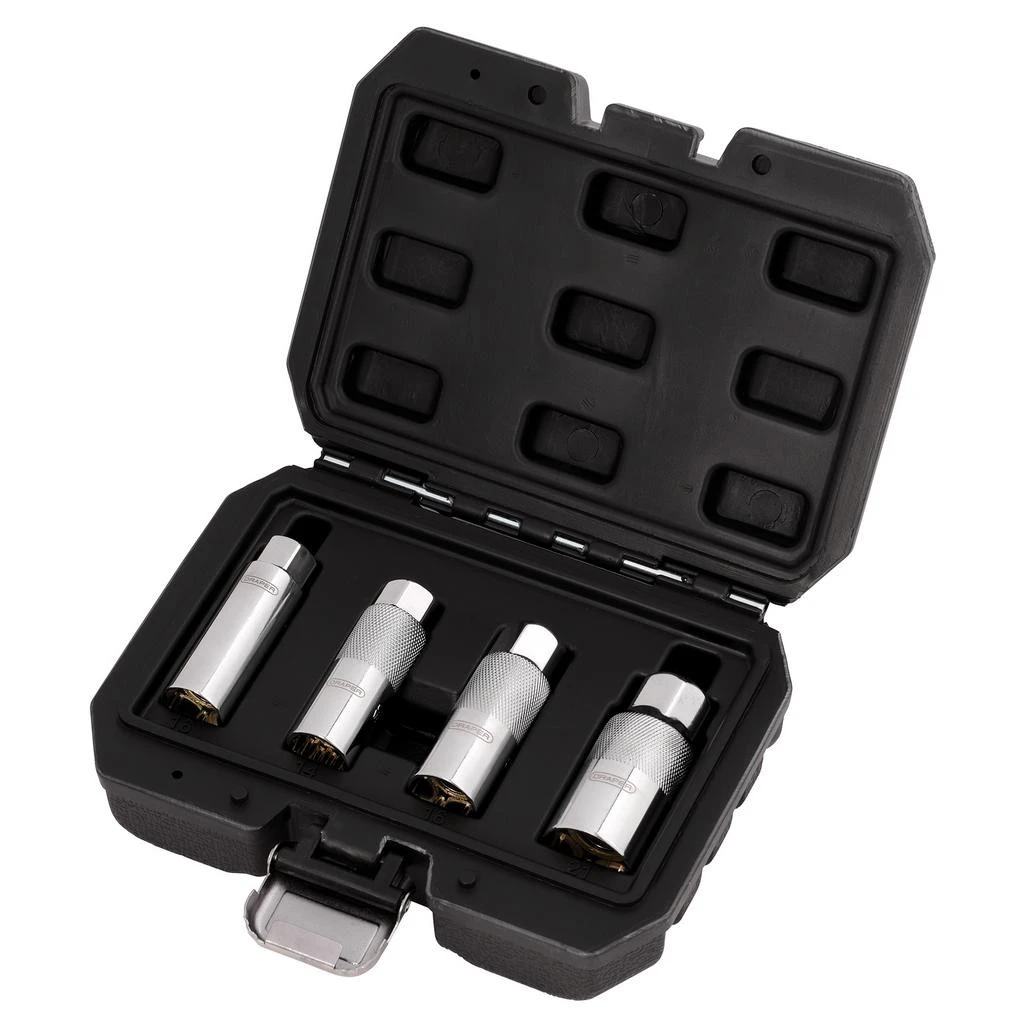 Draper Magnetic Spark Plug Socket Set, 3/8"  (4 Piece) 28195
