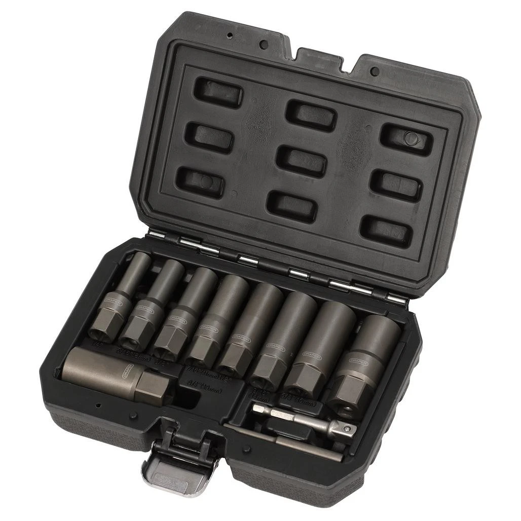 Draper Spiral Type Deep Bolt Extractor Set, 3/8" 28197