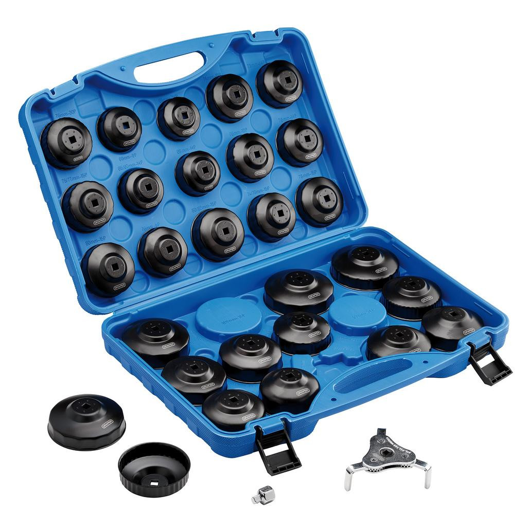 Draper Oil Filter Cap Wrench Set (30 Piece) 27752