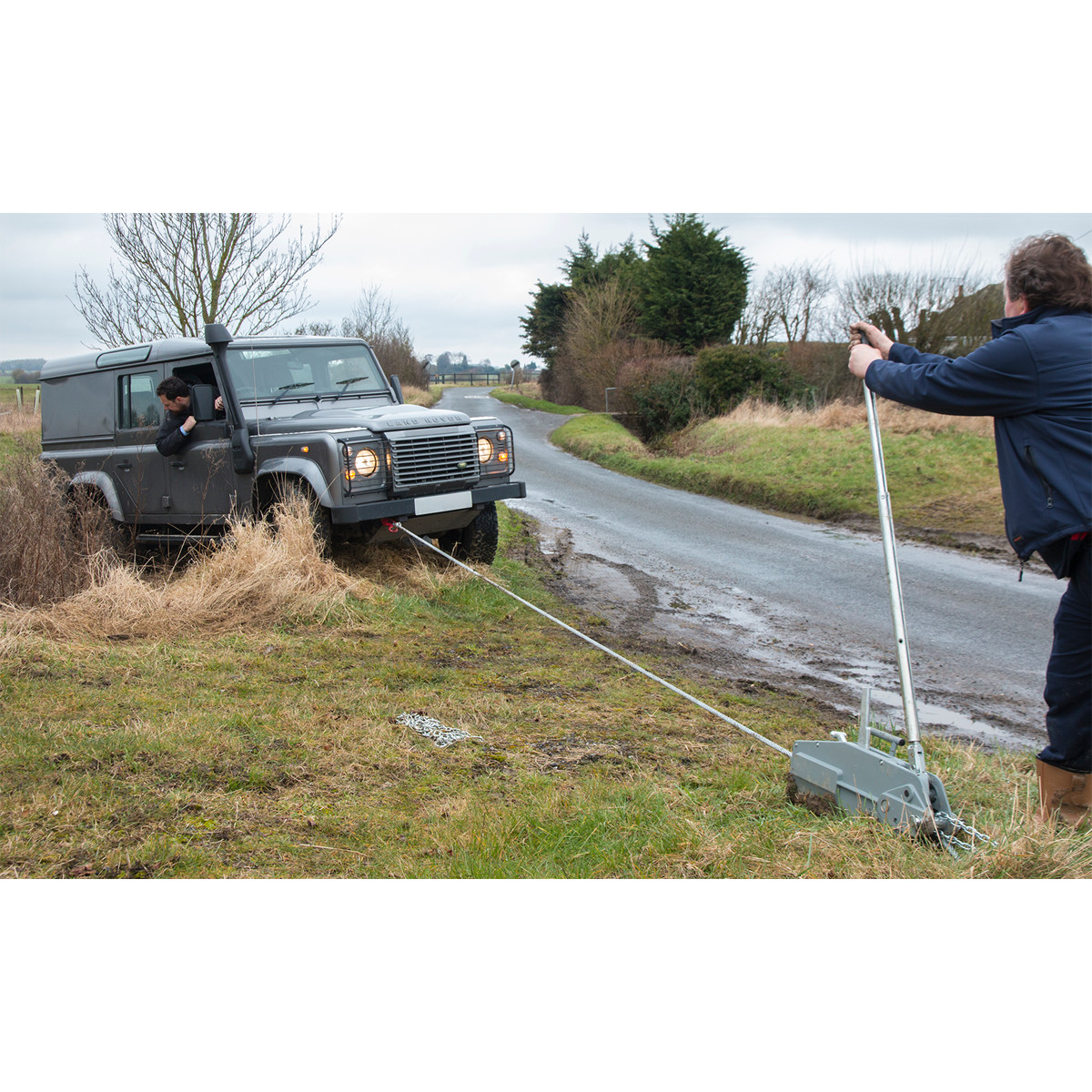 Sealey Wire Rope Puller 3200kg Max Line Force WRP3200