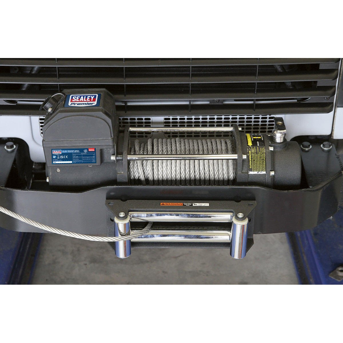 Sealey Self-Recovery Winch 5450kg (12000lb) Line Pull 12V SRW5450