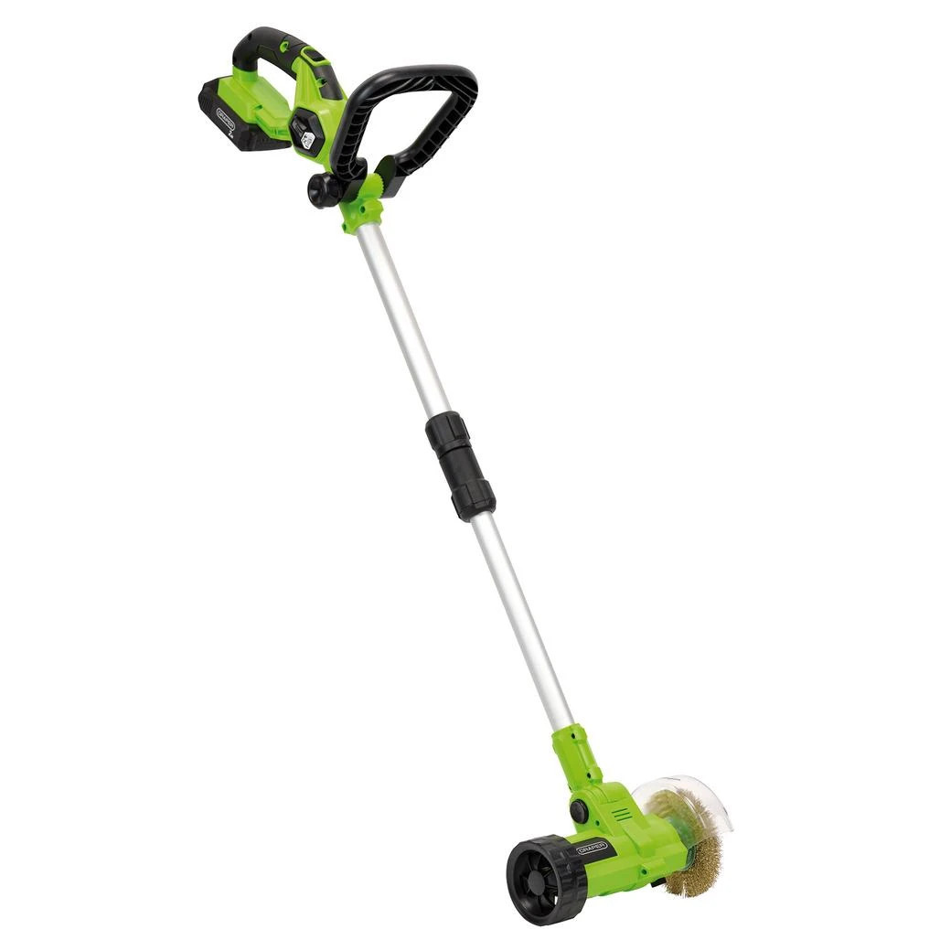 Garden power tool for removing weeds