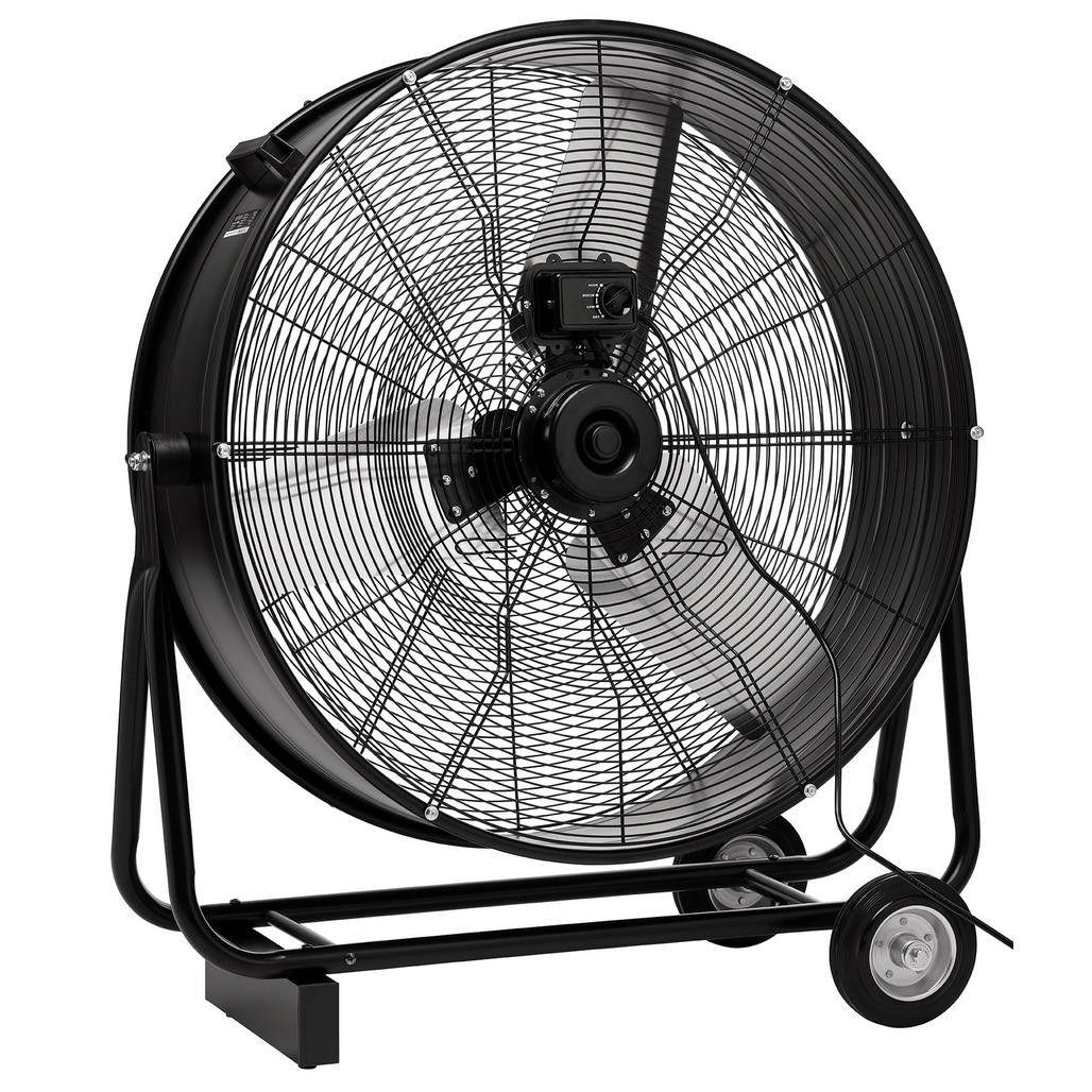 3 speed large 30" drum fan
