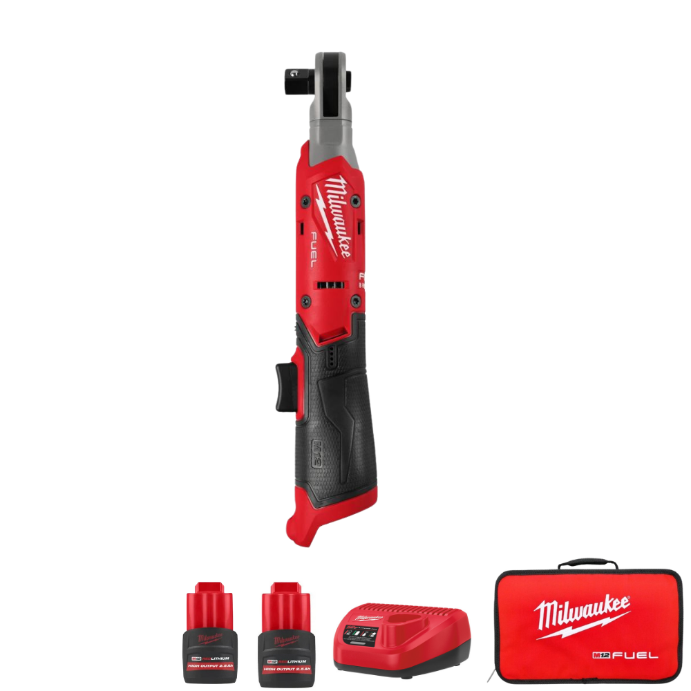 Milwaukee  M12 Fuel Gen 2 1/2" Impact Ratchet Kit M12FIR12G2-252B