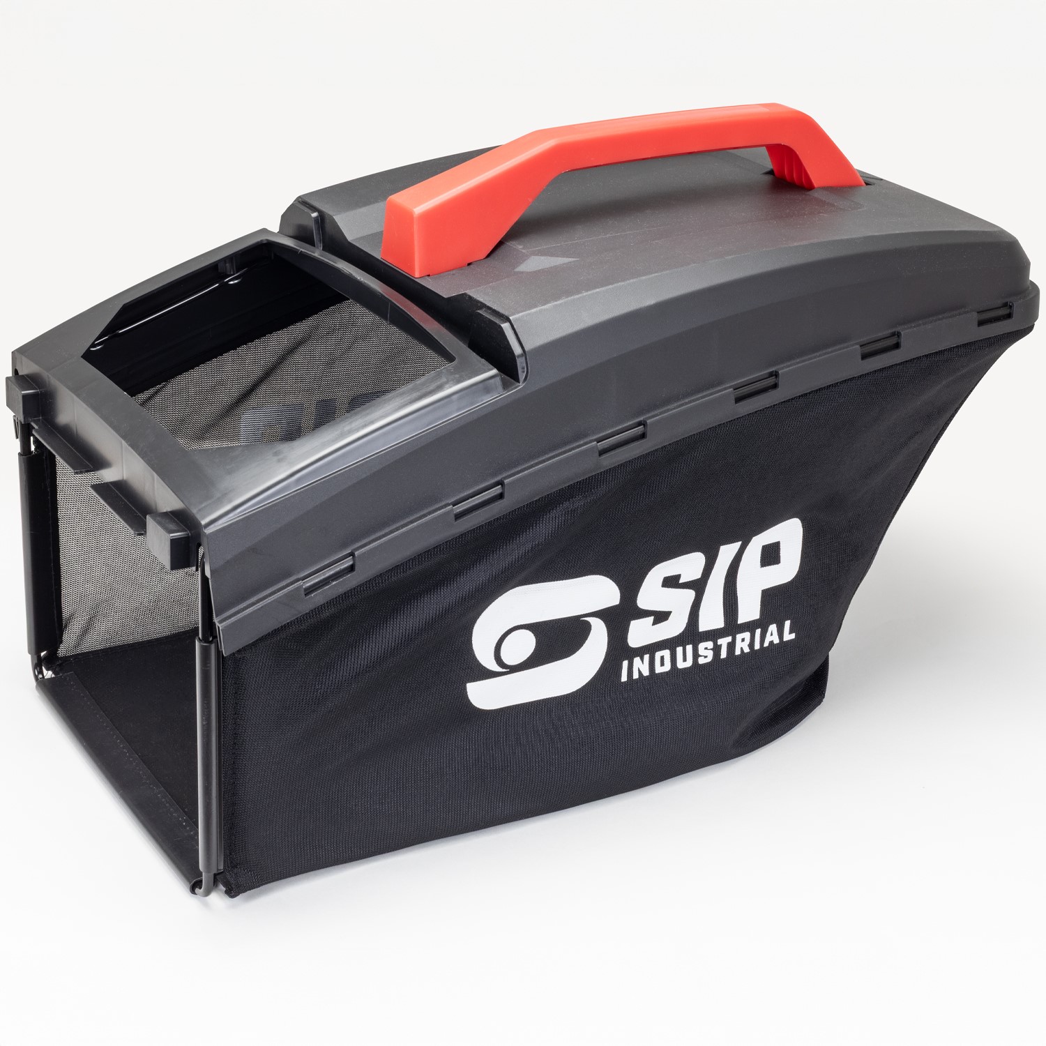 SIP lawnmower with a 60 litre bag capacity