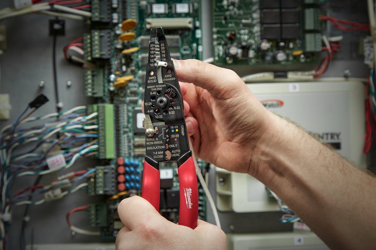 Milwaukee wire cutters and strippers