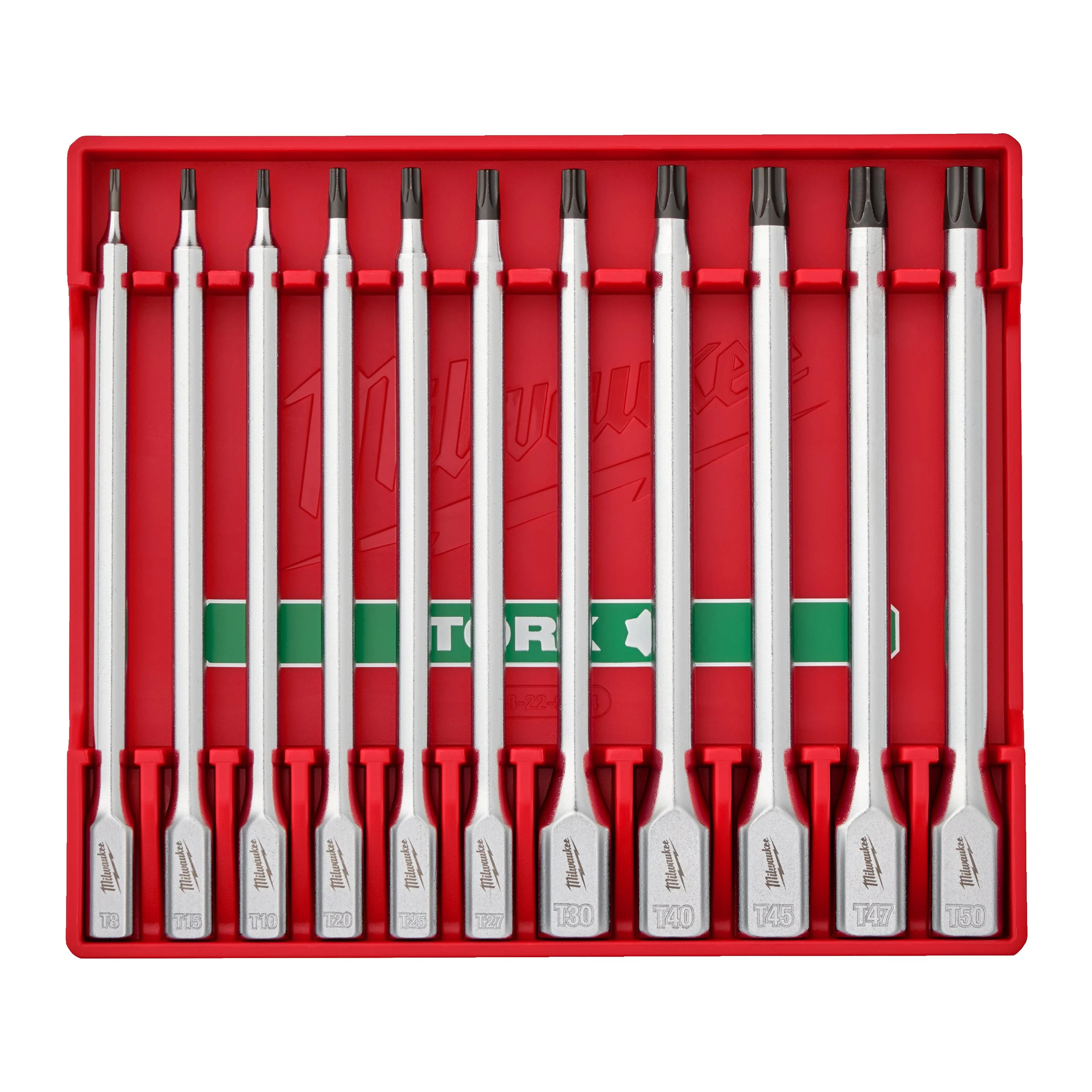 Milwaukee 11pc Torx Long Bit Socket Set 4932500431