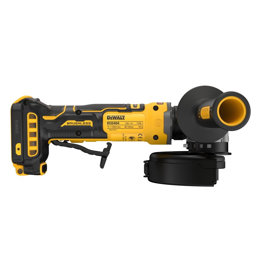 DeWalt DCG404N 18V XR Brushless 125mm Compact Angle Grinder