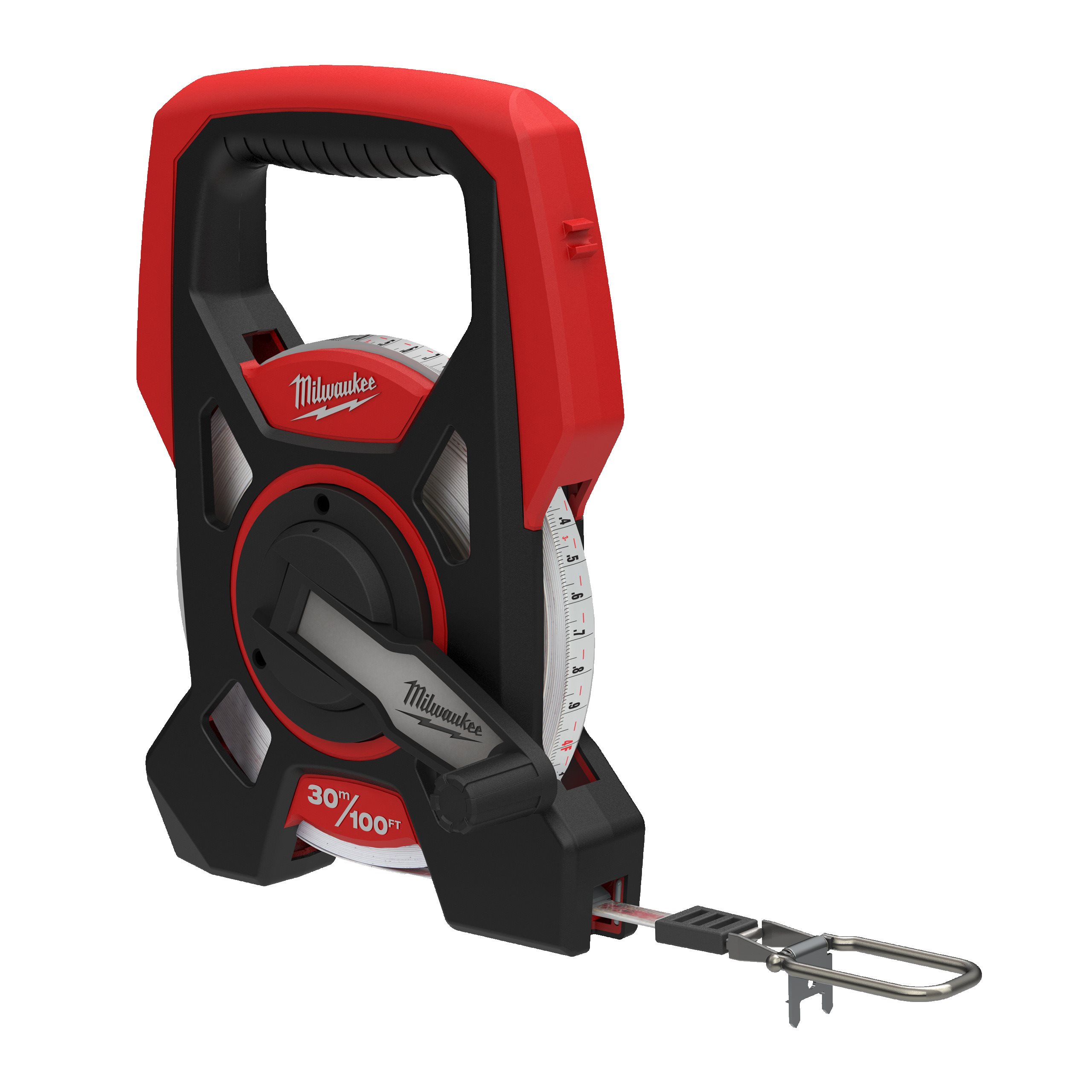 Milwaukee Long measuring tape - Open Reel 30m/100ft 4932501121