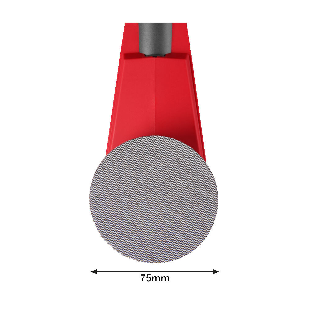 80% dust extraction efficiency with supplied dust bag or dust extractor