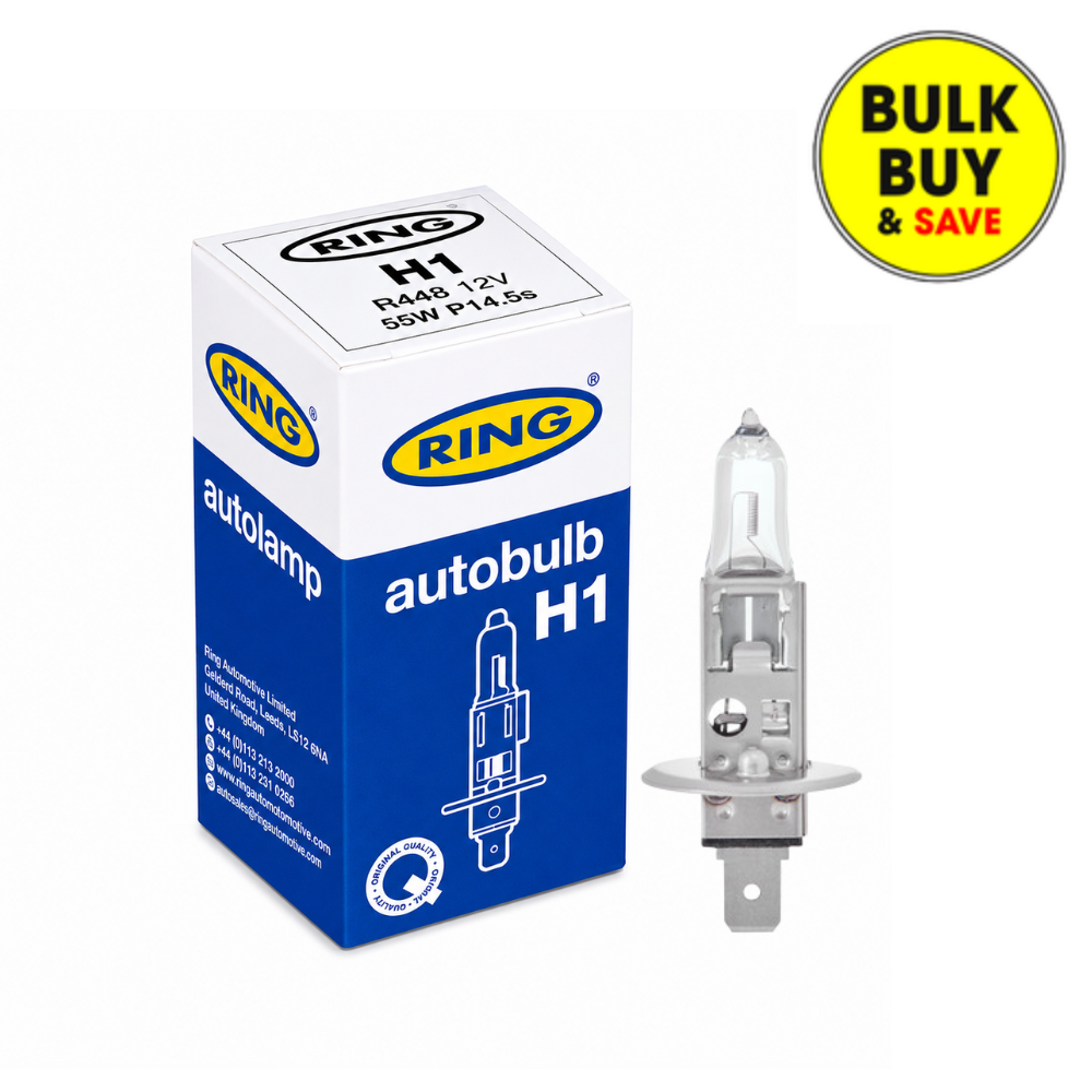 Ring 12v H1 55W Halogen Headlight Bulb R448