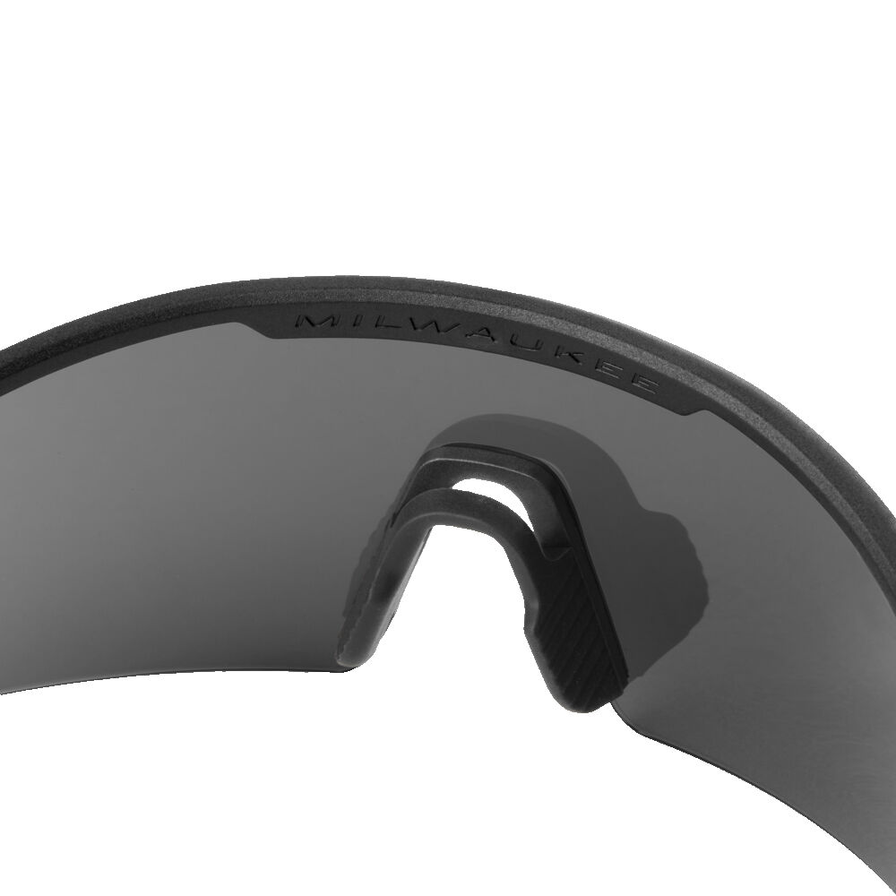 Milwaukee Tinted large view work safety glasses