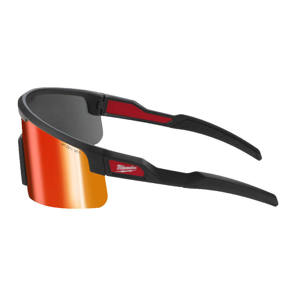 Milwaukee large view safety work glasses