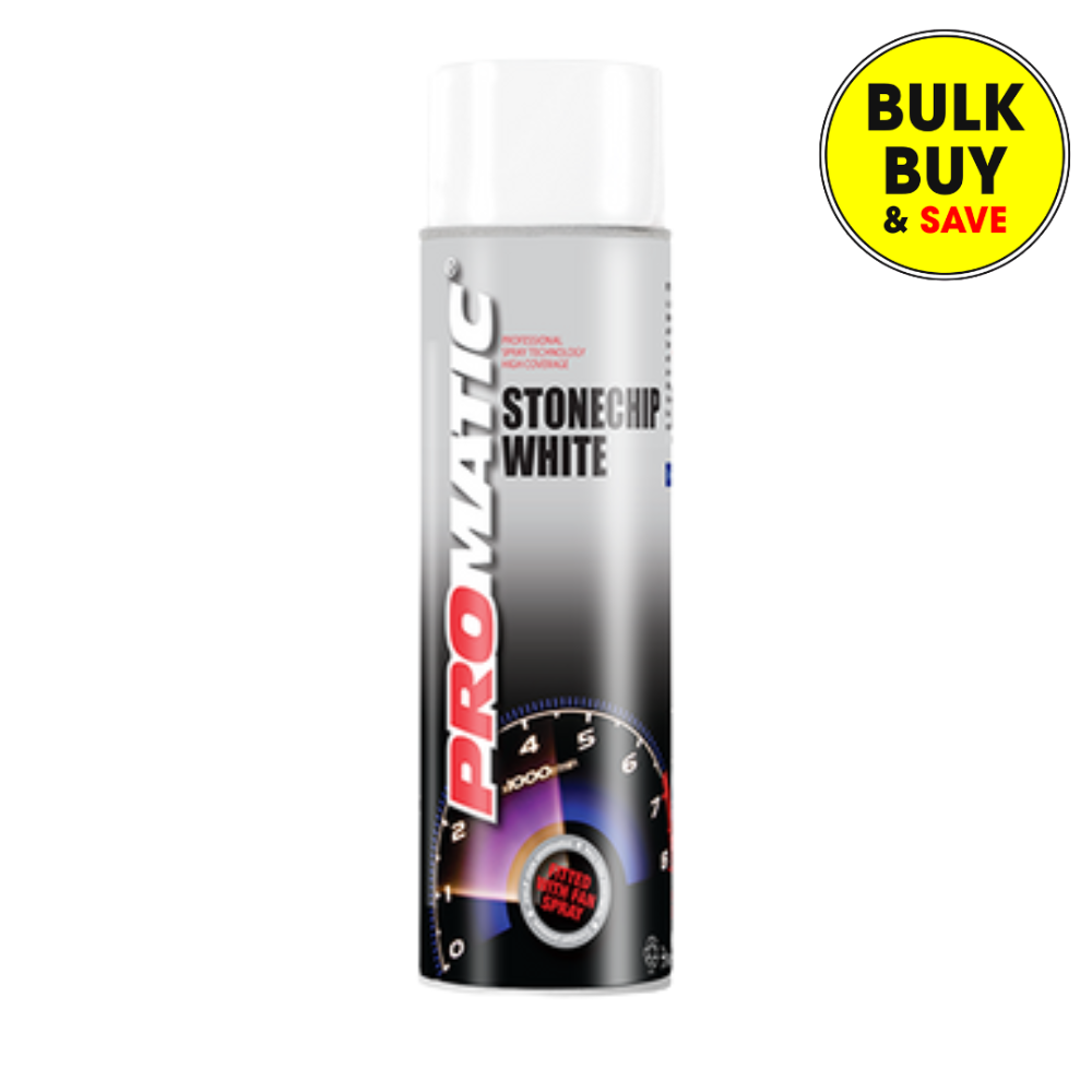 ProMatic 500ml Stone Chip White Aerosol SCW500