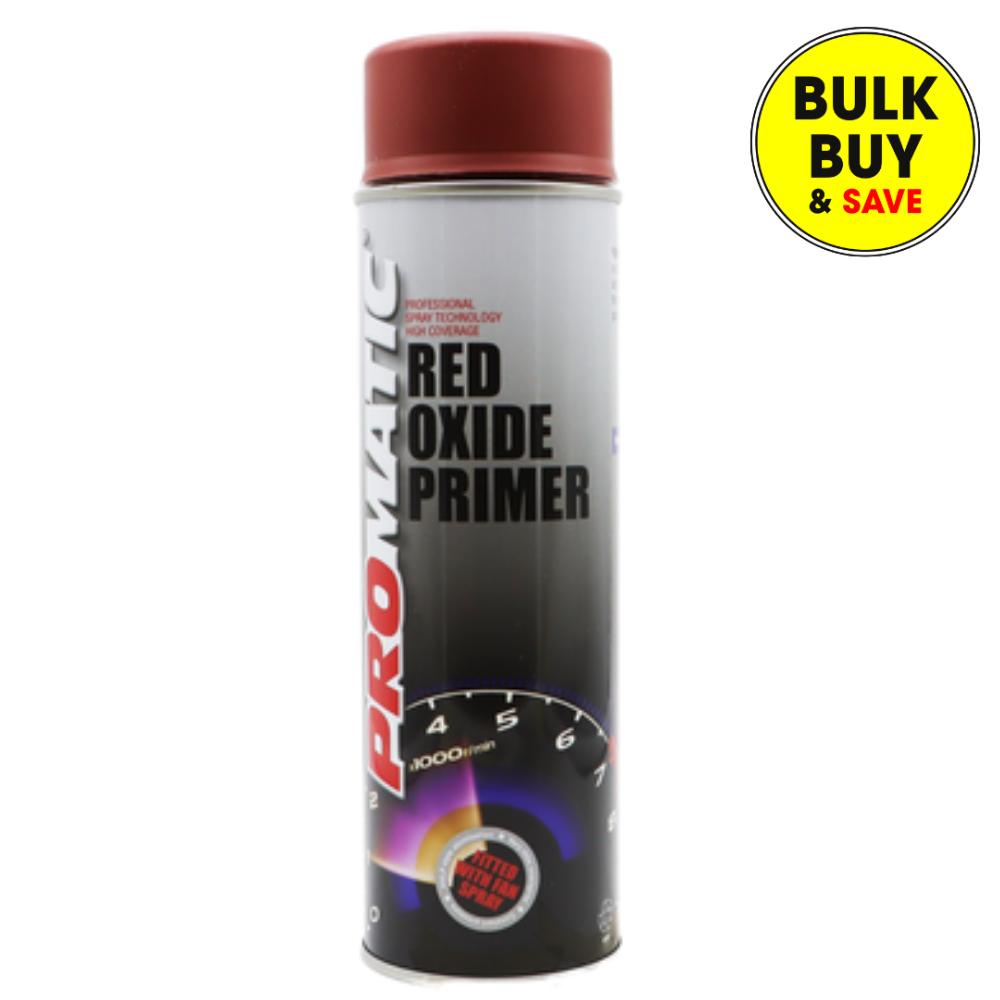 ProMatic 500ml Red Oxide Primer Aerosol REDP500