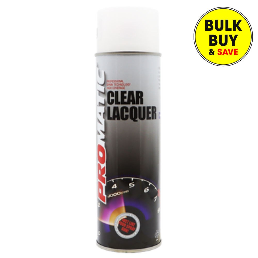 ProMatic 500ml Clear Lacquer Aerosol CL500