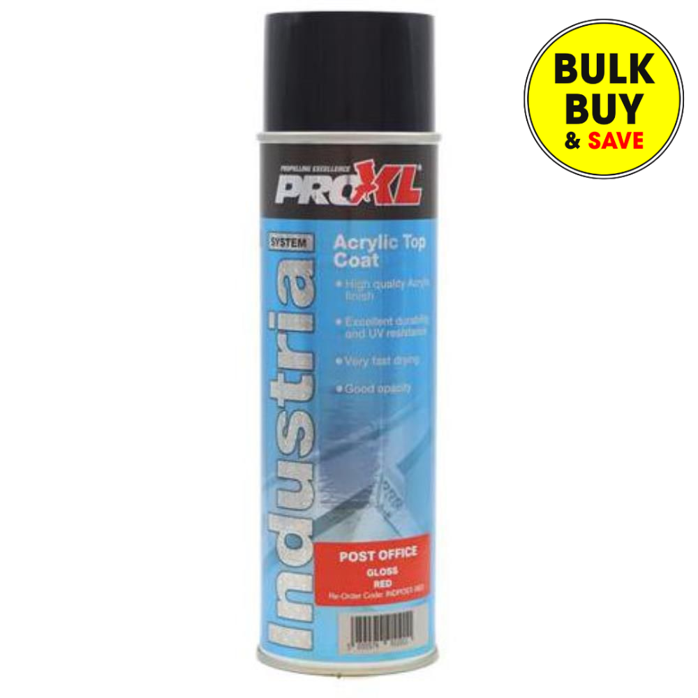 Pro Xl Acrylic Top Coat 500ml IND. Case Gloss Power Red INDCASE-POWER.RED