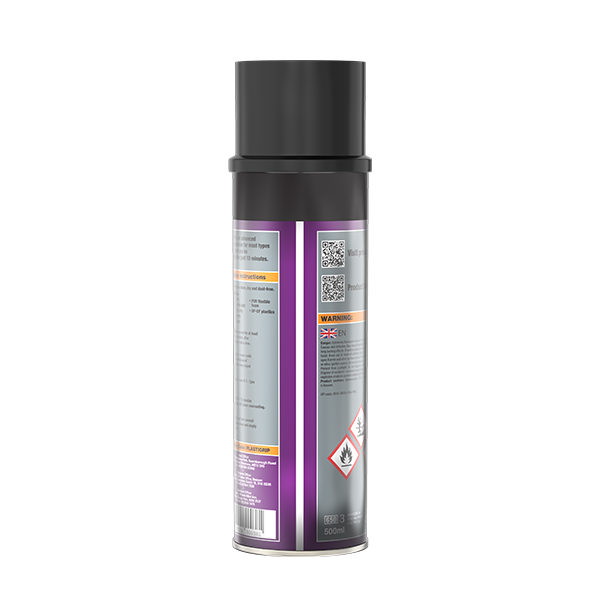 Pro XL 500ml Fast-Drying Plastic Adhesion Promoter Aerosol PLASTIGRIP