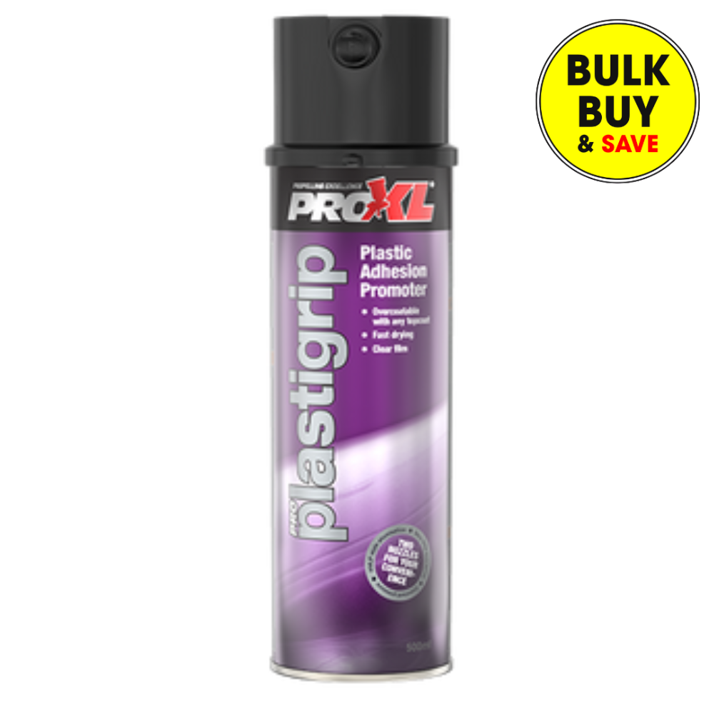 Pro XL 500ml Fast-Drying Plastic Adhesion Promoter Aerosol PLASTIGRIP