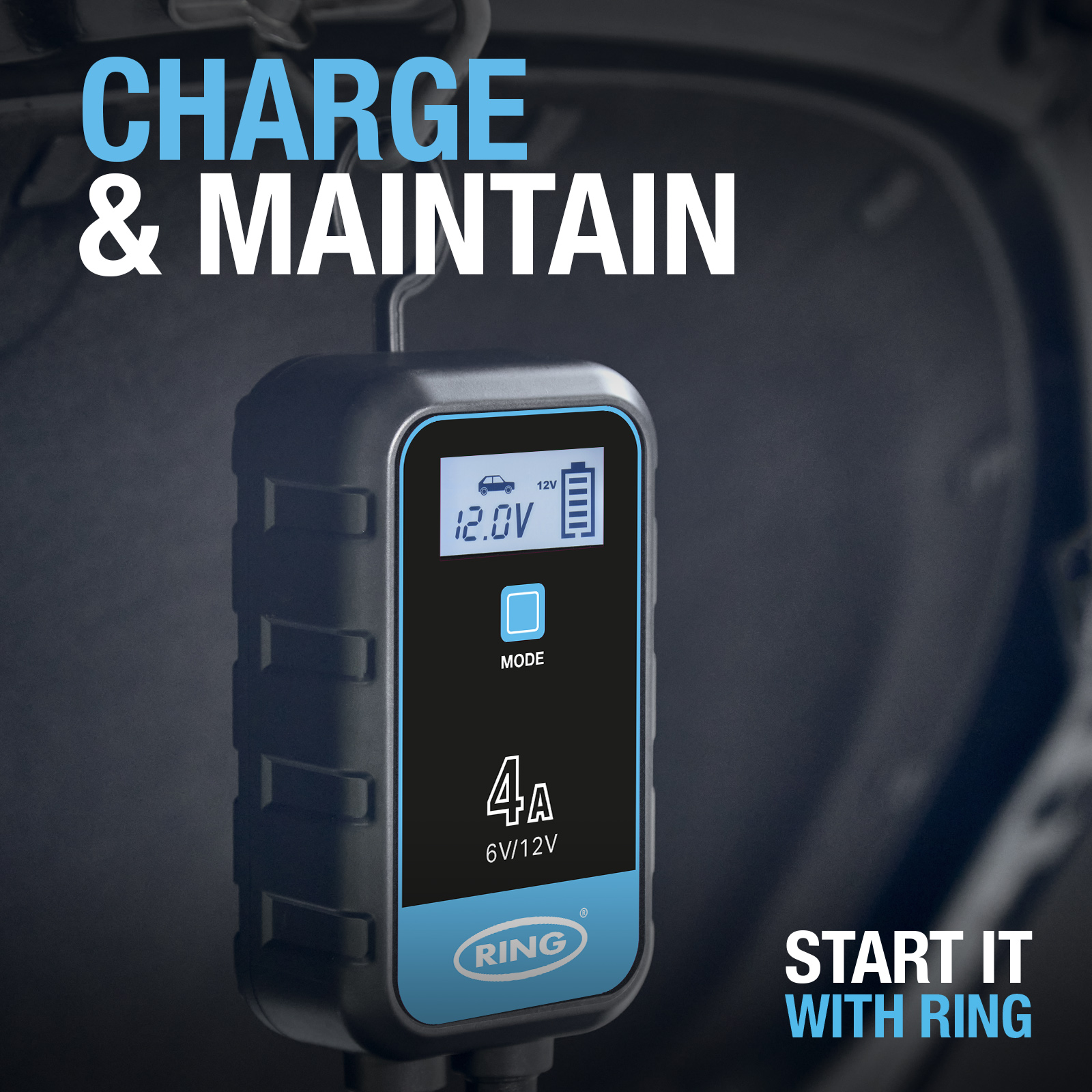 Ring SMARTCHARGE 4 Charger & Maintainer RSC904T