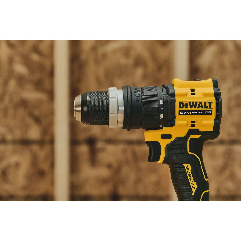 18V XR Brushless Multi-Head Drill Driver with Compact Design