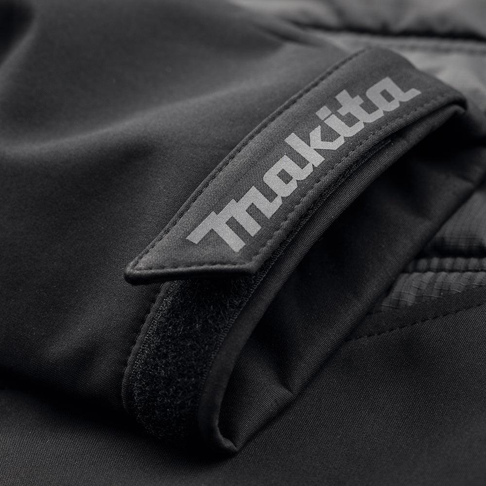 Reflective Makita branding for enhanced visibility