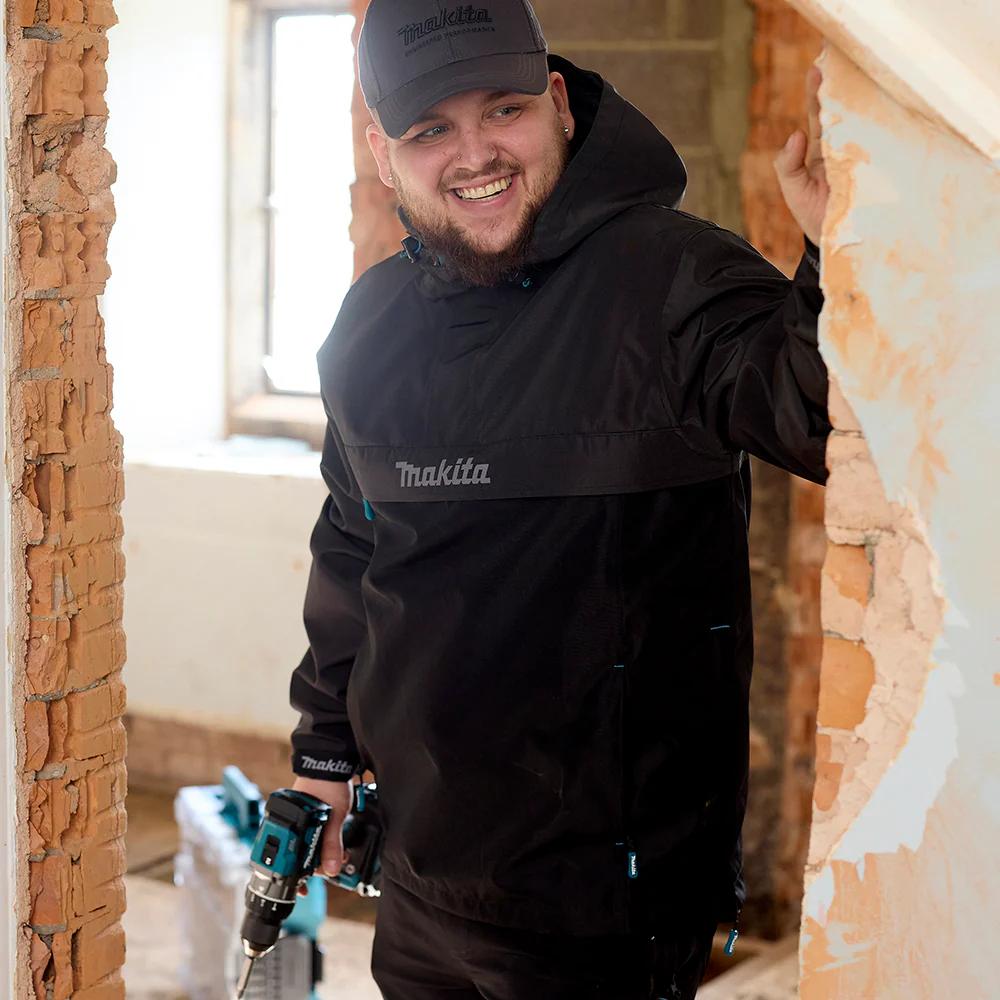 Makita Workwear Aero Jacket, Grey Colour