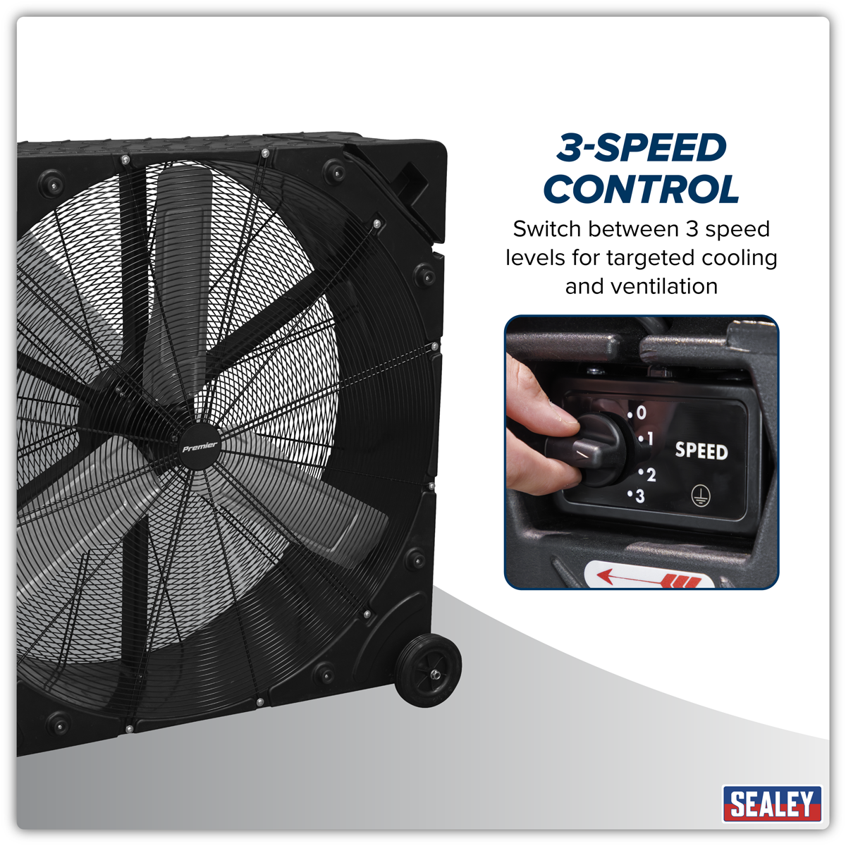 Allows vertical or horizontal stacking for space-saving storage.