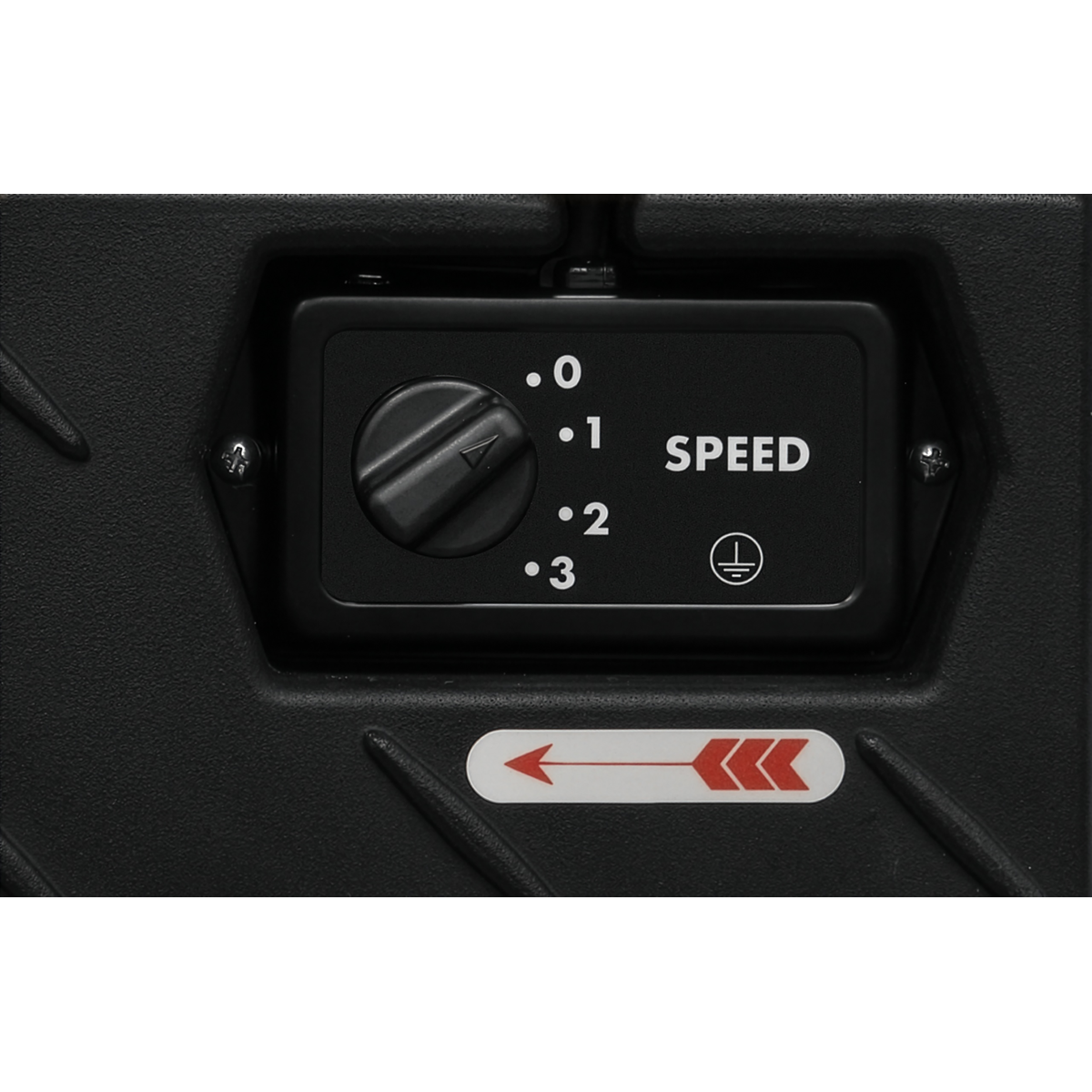 Adjustable airflow settings for versatile cooling performance.