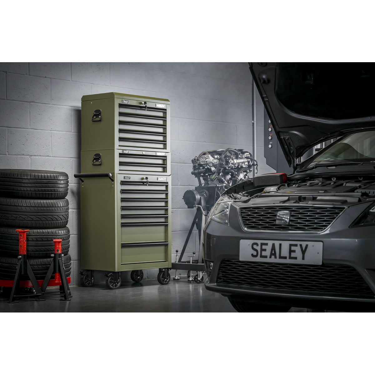 Sealey 14 drawer roll cab