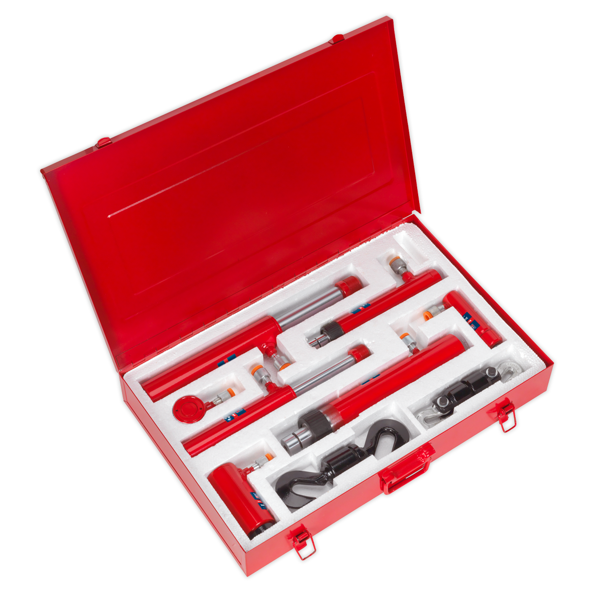 Comprehensive set of mini, midi and maxi sized push and pull rams