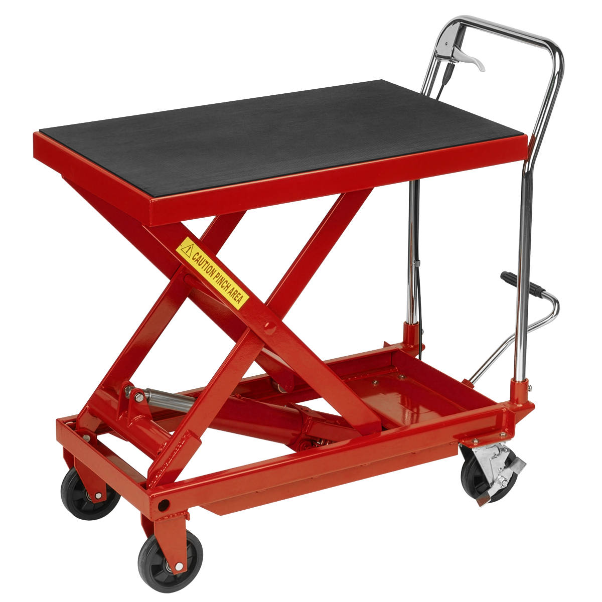 Sealey Hydraulic Scissor Lift Platform Table 500kg Capacity HPT500