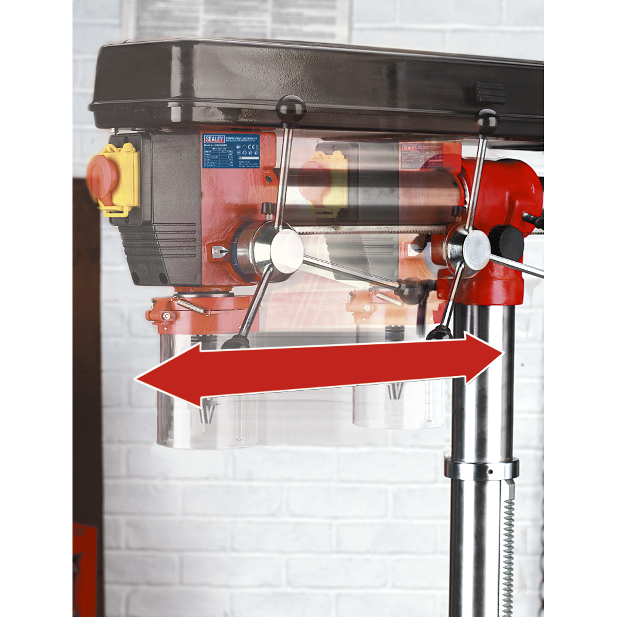 Professional 5 speed pillar drill