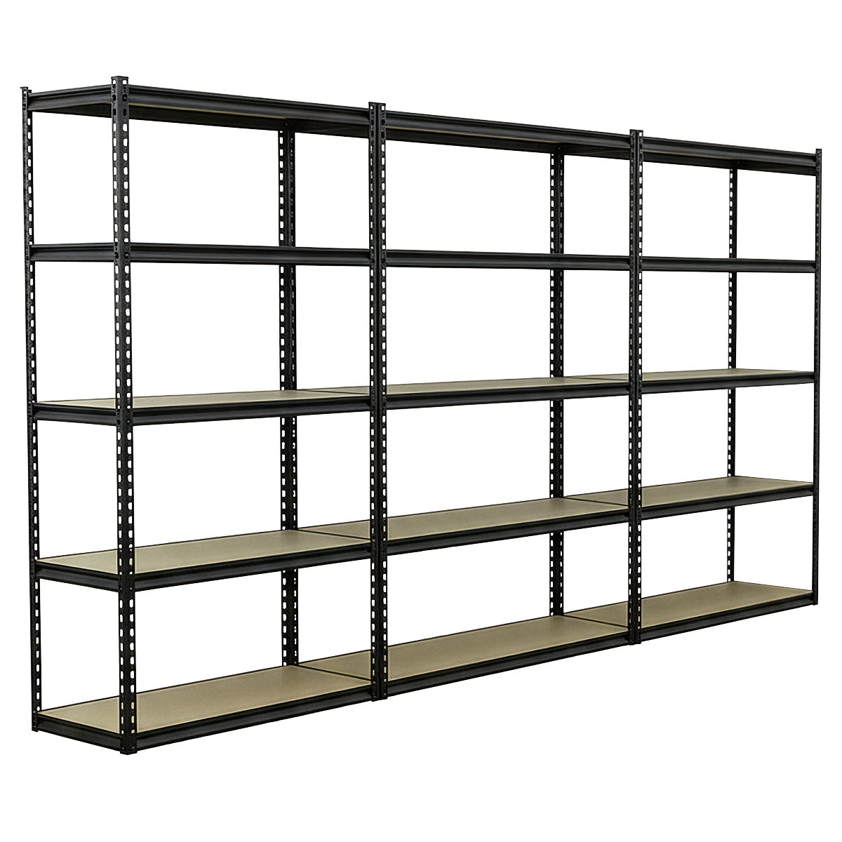 Sealey Racking Unit with 5 Shelves 220kg Capacity Per Level - Set of 3 AP1200RCOMBO1